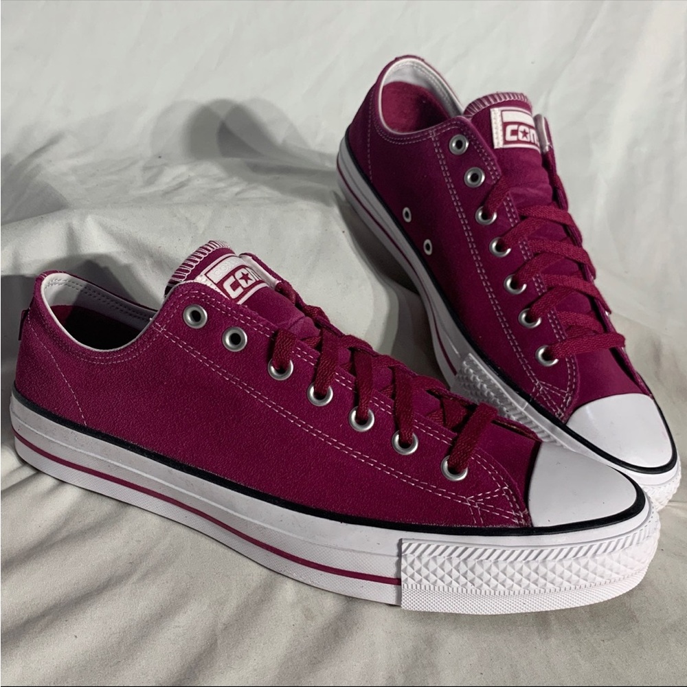 Converse Ctas Pro OX Shoes Purple White - New Without Box